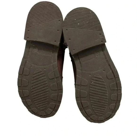 Carter's Girls Fashion  Ankle  Dress Boot Tan Little Kid SZ 12 - Picture 5 of 7